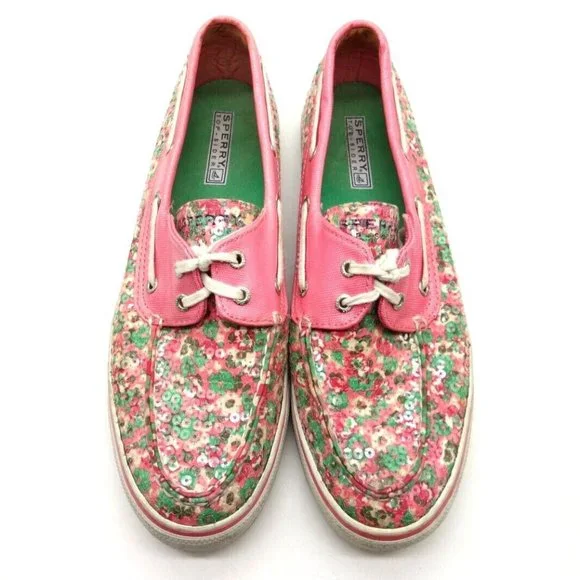 PINK Victoria's Secret Shoes Sperry Top Sider Pink Multicolor